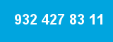 932 427 83 11